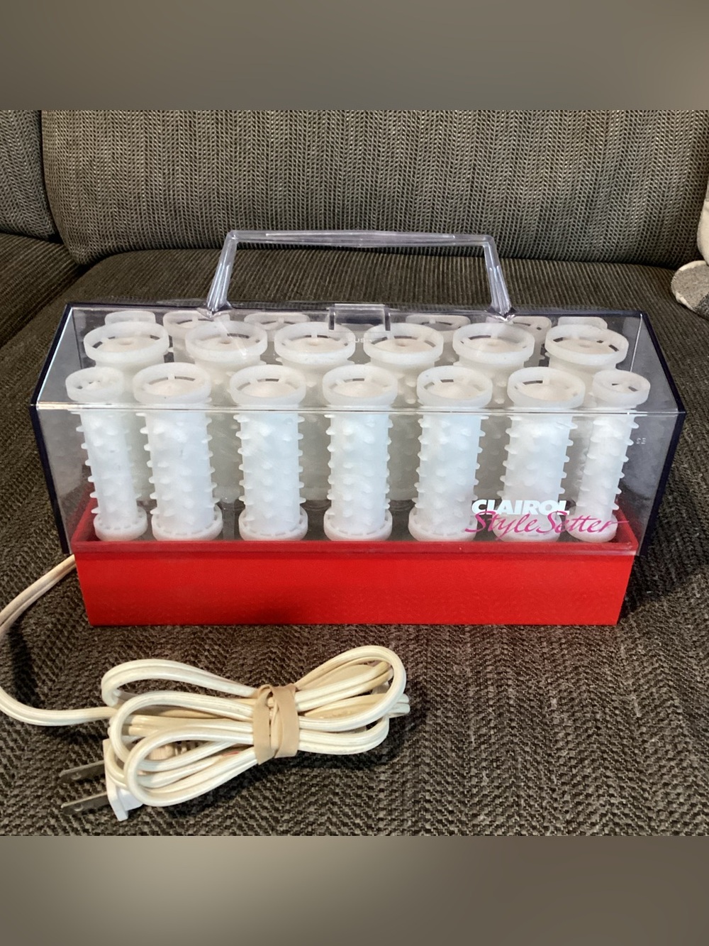 Vintage Clairol Style Setter Hot Rollers Hair Curlers C 20 S-Z Tested Working